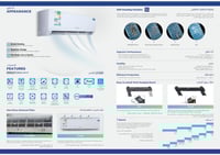 مكيف سبليت 18 جري حار/بارد GWH18AGD-D3NTA1A