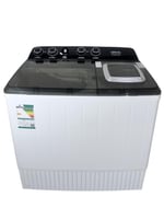 غسالة جي في سي برو حوضين، 12 كيلو - GVCWM-130