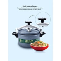 قدر ضغط جرانيت من ديليتشي سعة 9 لترًا ، بضمان لمدة...