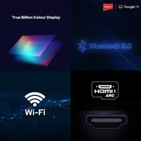 شاشة امبيكس 55 بوصة كيولد QLED - نظام قوقل - معدل...