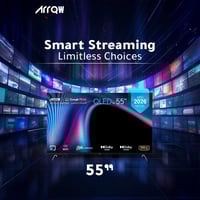 تلفزيون كيو إل إي دي 4K ذكي 55 بوصة أركيو بنظام تل...