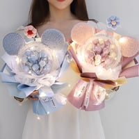 باقة ورد مضيئة