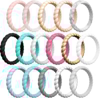 خواتم سيلكون عصرية