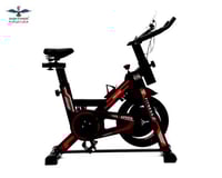 spinning bike Red دراجة تمارين هوائية ثابتة احمر