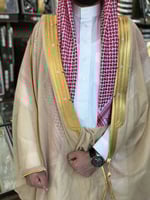 بشت رجالي ملكي رسمي لون بيج دقة ملكيه قماش صوف 80٪...