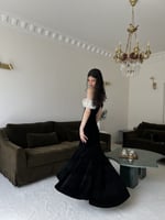 فستان مخملي