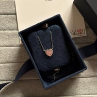 سلسال شكل قلب بيبي بنك