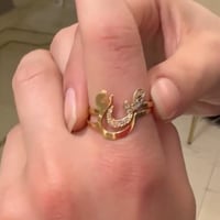 خاتم حروف متشابكه