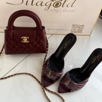 تنسيق فاخر حذاء+شنطه