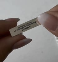 قلاده بحفر وطباعه العين مع العباره