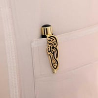 قلم بالاسم مطلي ذهب