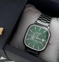 ساعه رجاليه كاسيو شعار نادي الاهلي