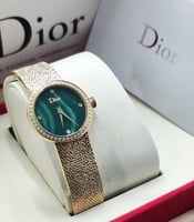 ساعه فاخره الاصدار الجديد مرصعه بزركون