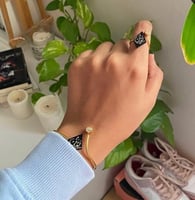 خاتم واسواره صدف بالاسم