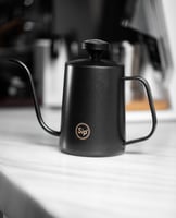 ابريق ترشيح 600ml Sip اسود كلاسيك مع مقياس حرارة