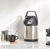 حافظة حرارة بمضخة 2.5L ستانلس ستيل FILT