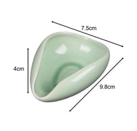 سلة معيار قهوة محارة اخضر