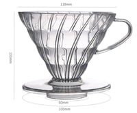 قمع V60 اكريلك داكن 02