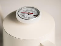 ابريق ترشيح 600ml Sip ابيض كلاسيك مع مقياس حرارة