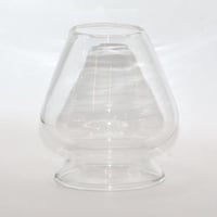 ستاند اداة خفق الماتشا زجاج شفاف