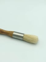 فرشة تنظيف طاحونة يدوية خشب جوز