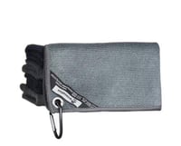 منشفة كاربون فايبر 30*40 زيتي بخطاف تعليق