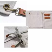 مريلة باريستا رمادي