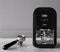 مكبس الكتروني Compak Cube 58mm اسود