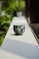 كوب سيراميك Sweet لوفرامكس اسود ابيض 150ML