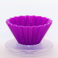 قمع 01 أكريليك V60 مطابق اوريقامي بنفسجي