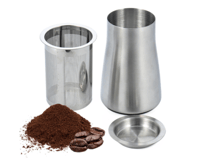 منخال قهوة للتخلص من بودرة القهوة