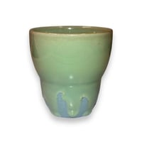 كوب سيراميك شمع ازرق 120ml