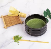 طقم ادوات الماتشا سيراميك اسود