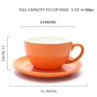 كوب فلات وايت 150مل