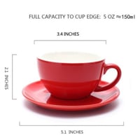 كوب فلات وايت 150مل