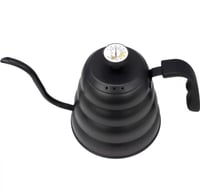 ابريق ترشيح 1000ml اسود متدرج مع مقياس حرارة