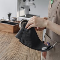 منشفة كاربون فايبر 30*40 اسود