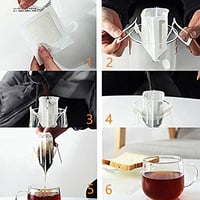 اظرف فلاتر قهوة فارغة *