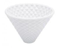 قمع سيراميك v60 ابيض 02 مربعات