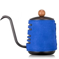 ابريق ترشيح اسود 300ml جلد ازرق