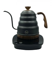 غلاية sip اسود 1L مقبض خشبي