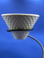 قمع سيراميك v60 ابيض 02 مربعات