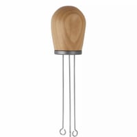 مفكك تكتلات مقبض خشبي فاتح