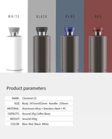 طاحونة يدوية تايمور C2 ازرق