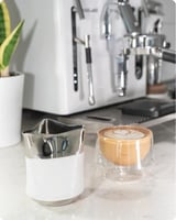 إبريق تبخير الحليب كرييت من كروف - اسود