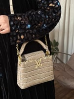 شنطة لويس فيتون كابوسين كروكدايل