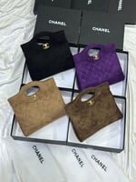 شنطة شانيل شوبنق مخمل