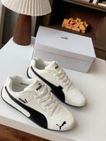 حذاء بوما سبيدكات باللون الأبيض