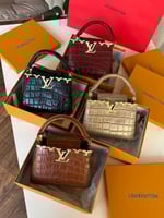 شنطة لويس فيتون كابوسين كروكدايل