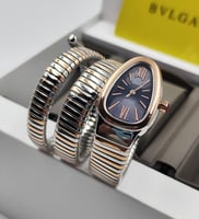 ساعة بولغري ( فضي&روز قولد )